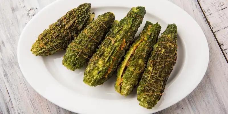 Cooked bitter melon (without salt)