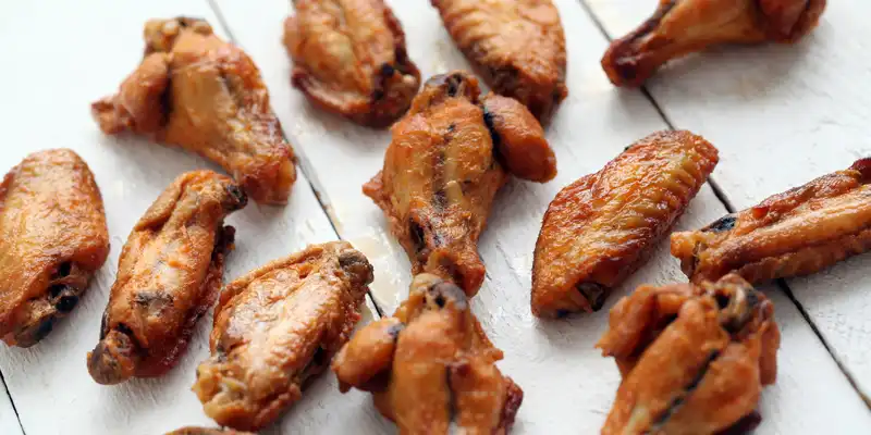 Roasted chicken wing (meat only)