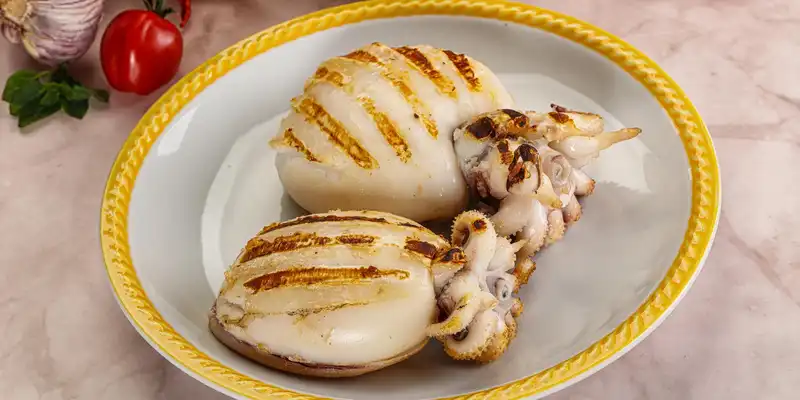 Cooked cuttlefish