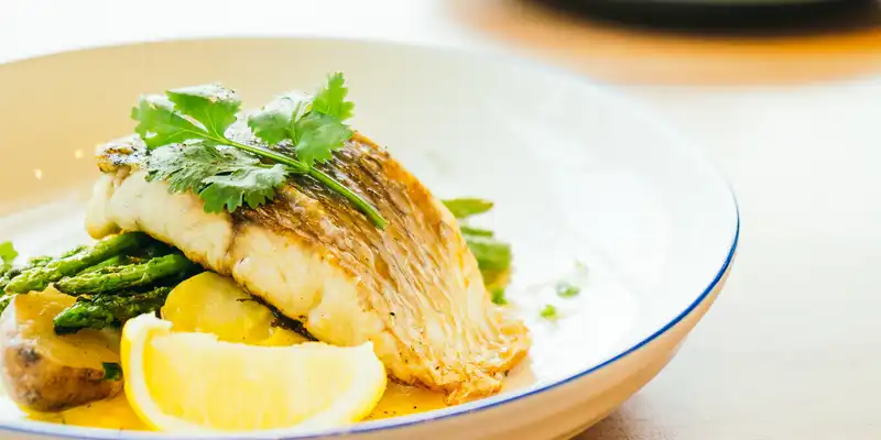 Cooked grouper