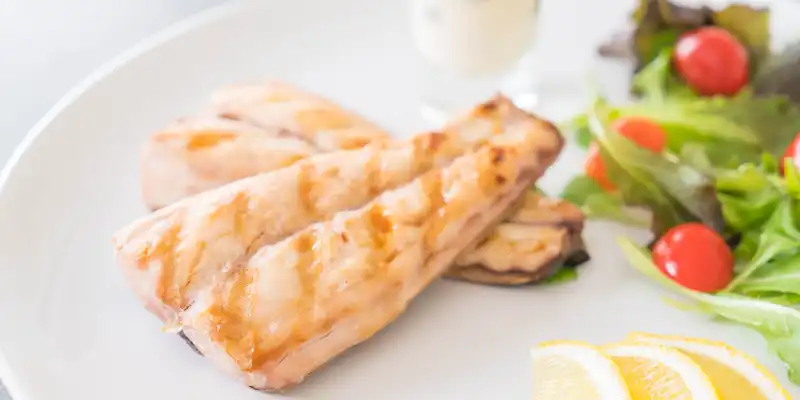 Cooked haddock