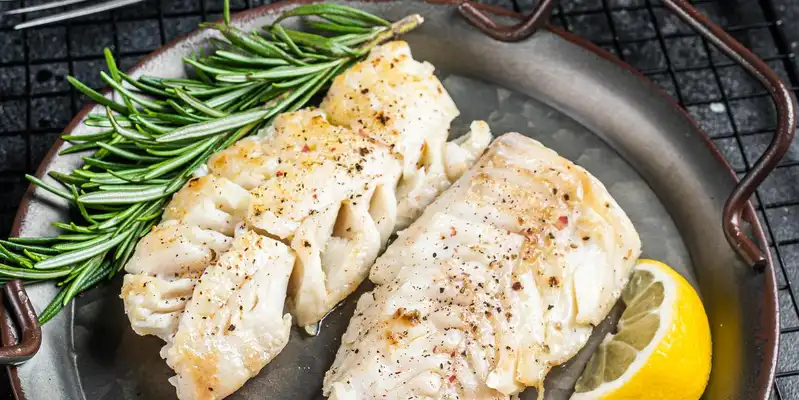 Zander (gelber Hecht) gebacken oder gebraten