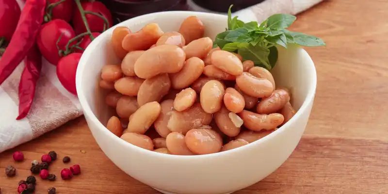 Fagioli rosa bolliti