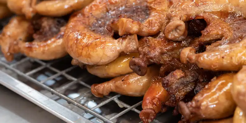 Kutteln vom Schwein zubereitet
