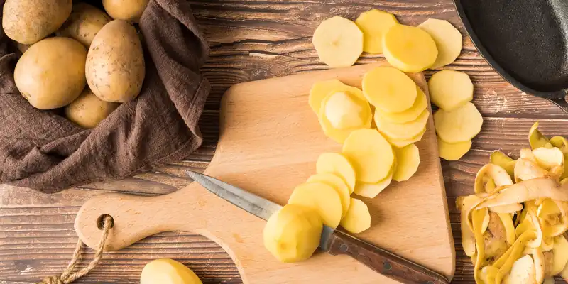 Potato (flesh and skin)