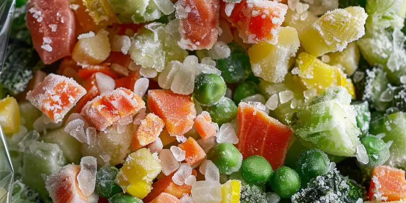 Frozen succotash