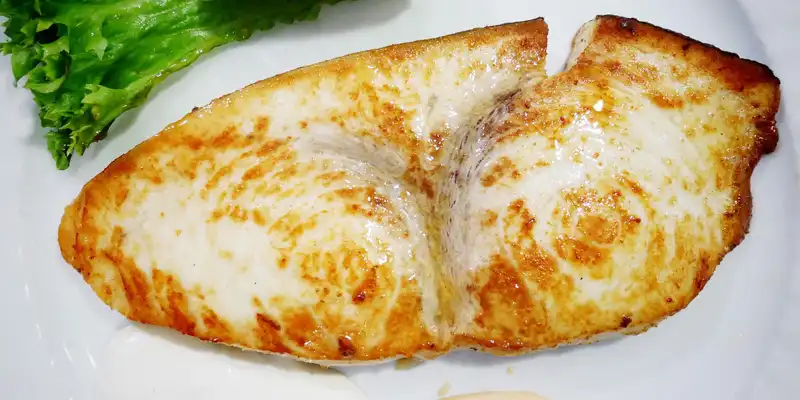 Turbot pieczony