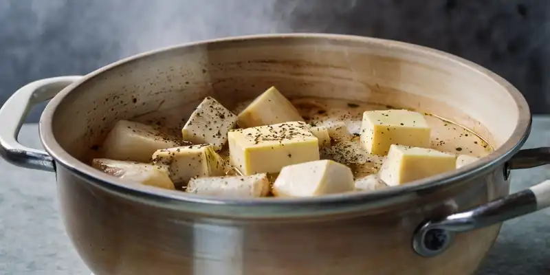 Cooked turnips